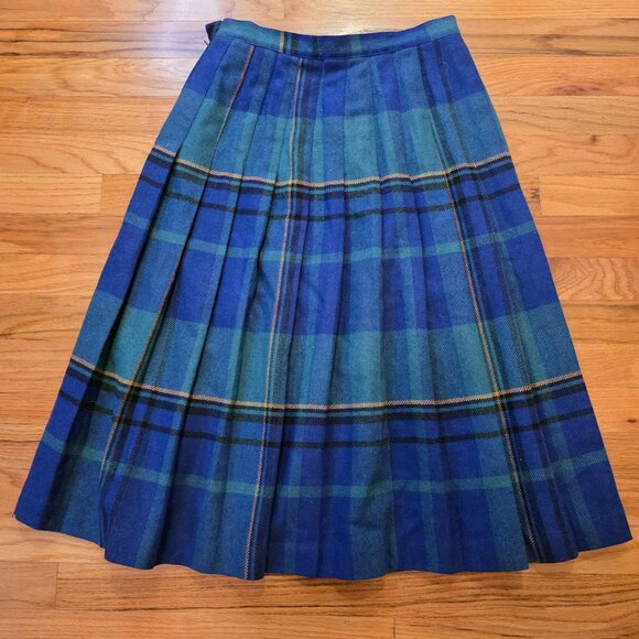 Pant Her Vintage Wool Plaid Skirt 9/10 - Picture 3 of 3